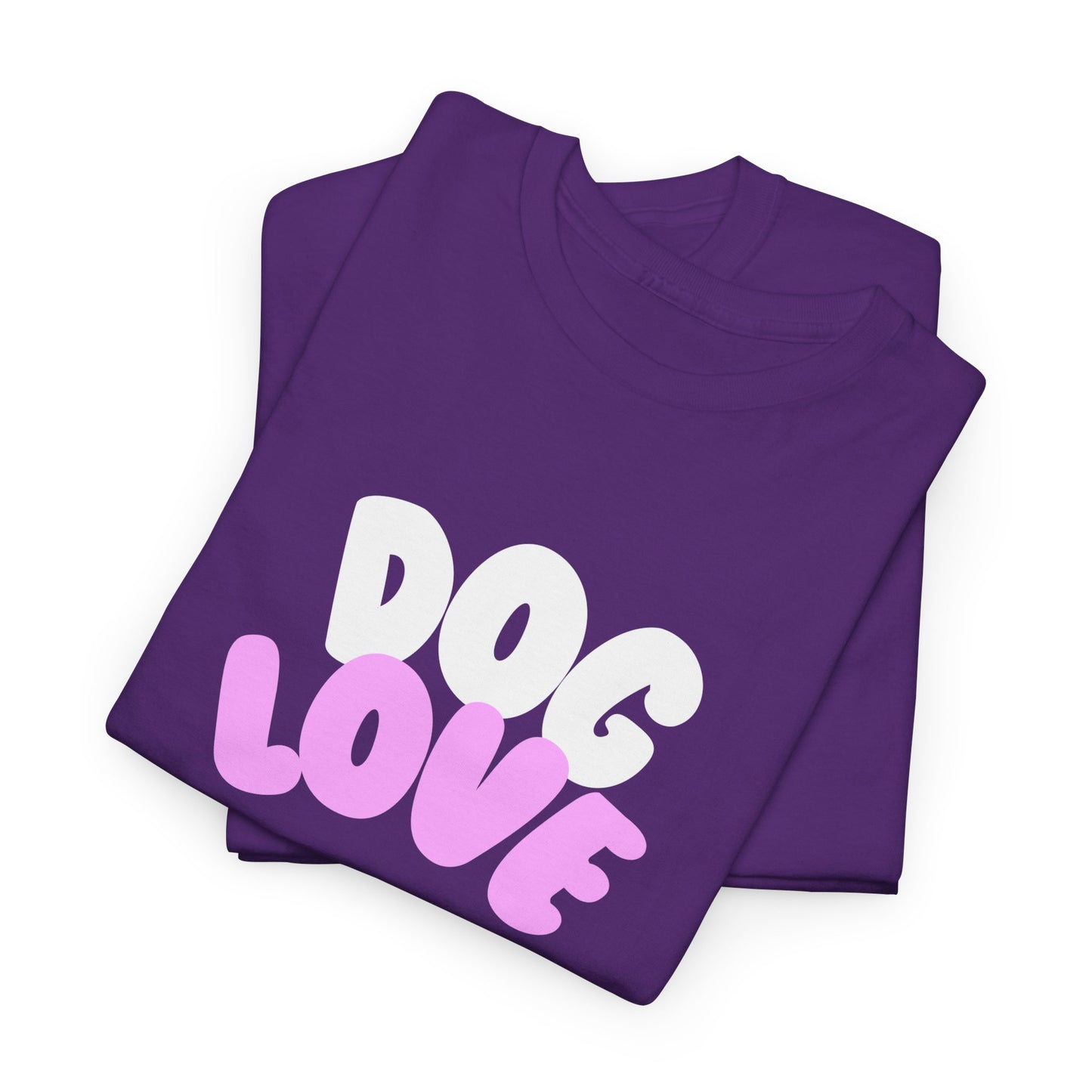 DOG LOVE Cute Heavy Cotton T Shirt