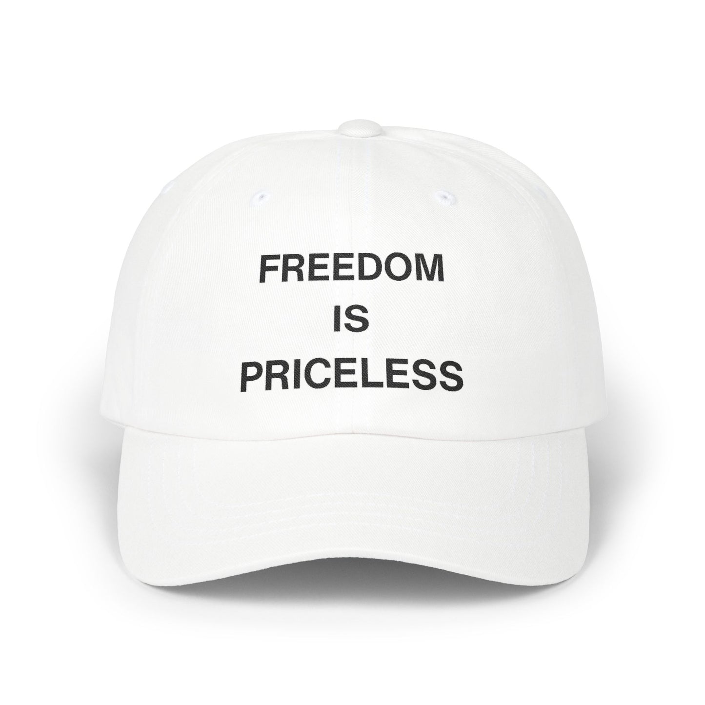 Classic Dad Cap - FREEDOM IS PRICELESS