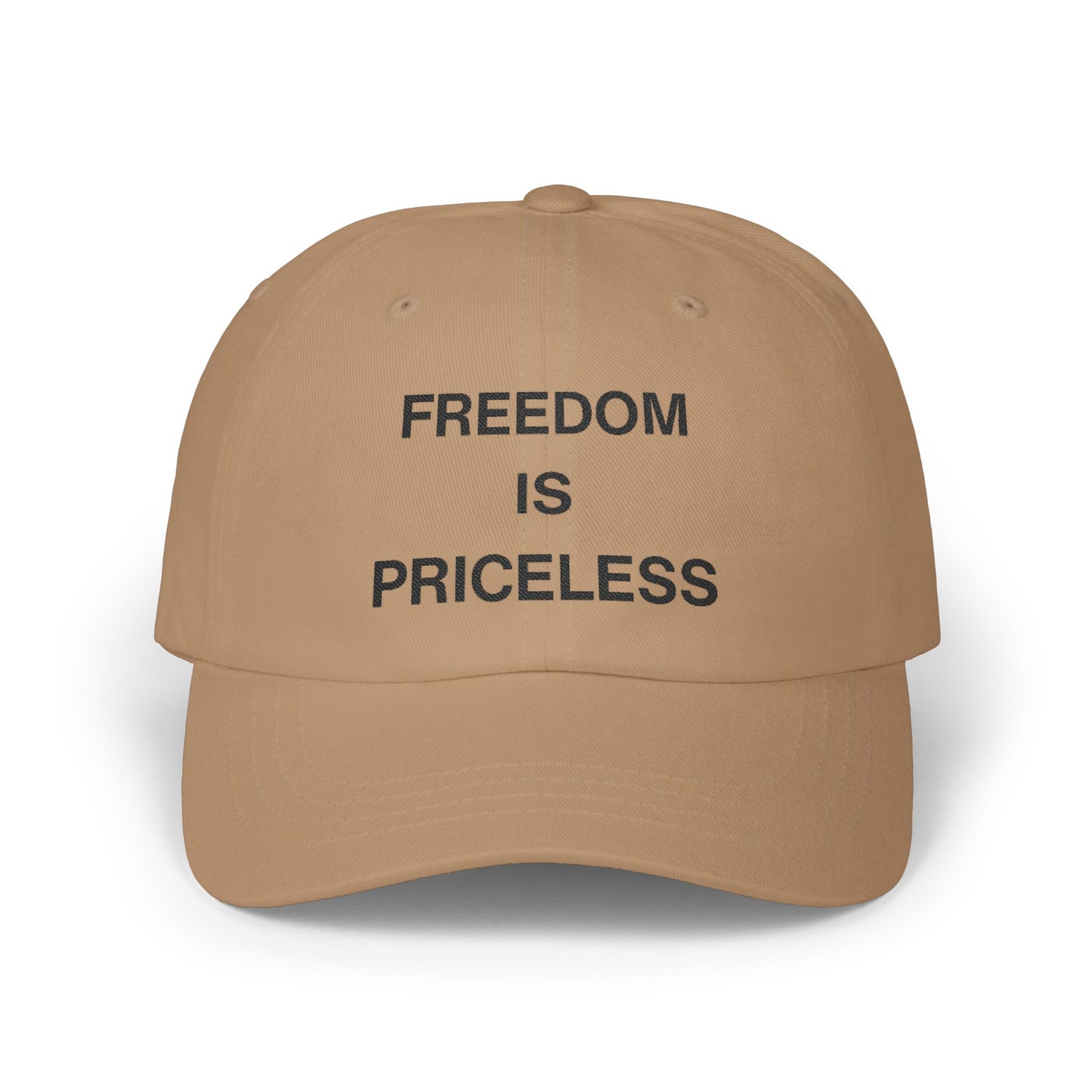 Classic Dad Cap - FREEDOM IS PRICELESS
