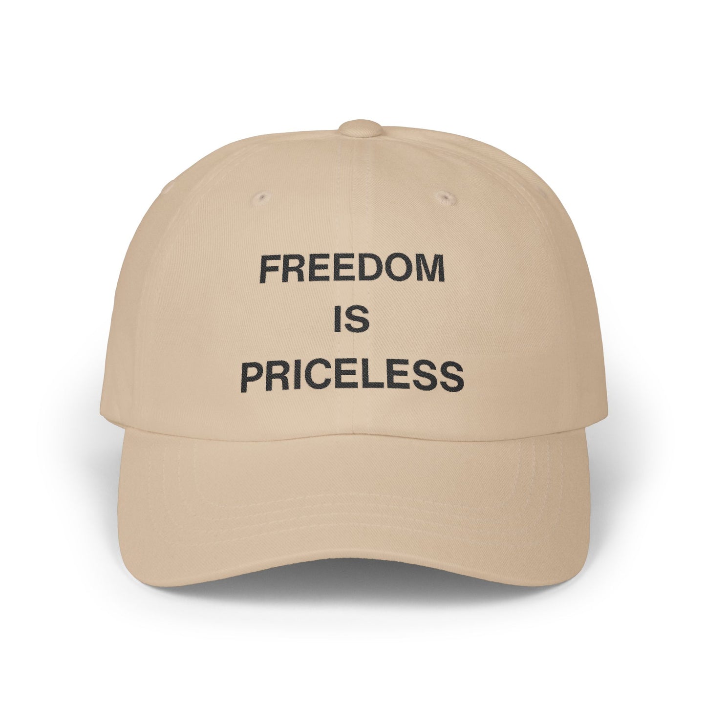 Classic Dad Cap - FREEDOM IS PRICELESS